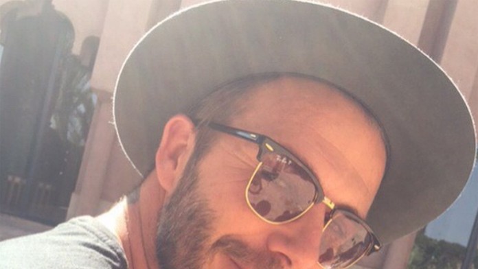 David Beckham v deň 40. narodenín.