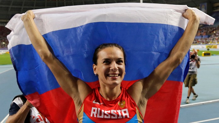 Jelena Isinbajevová na archívnej snímke.