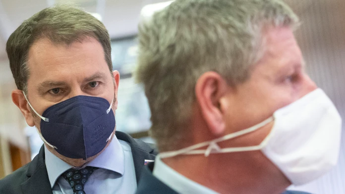 Igor Matovič a Vladimír Lengvarský.