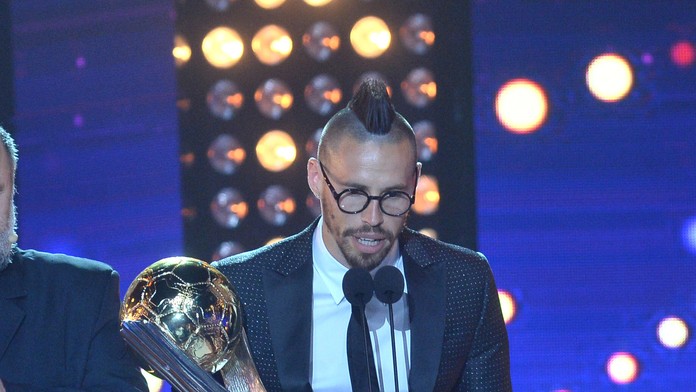 Futbalista roka 2016 Marek Hamšík.