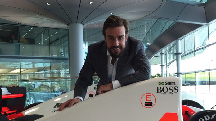 Španiel Fernando Alonso v tíme McLaren.