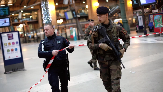 Francúzska polícia.