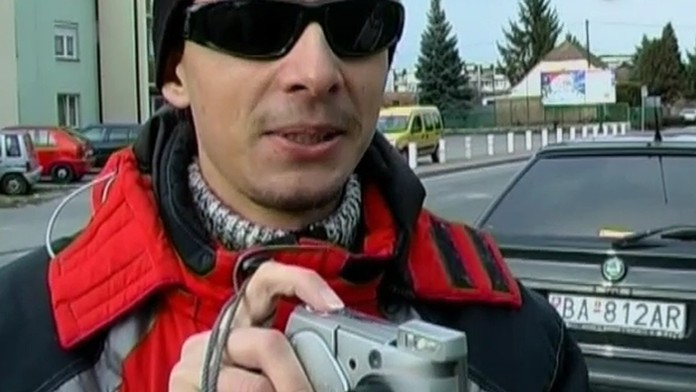 Nevidiaci fotograf