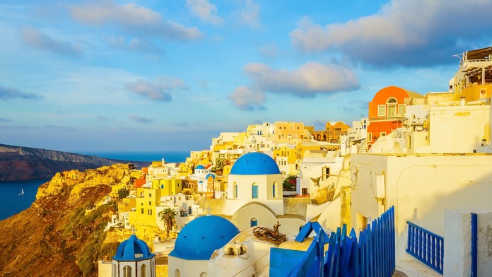 Santorini, Grécko