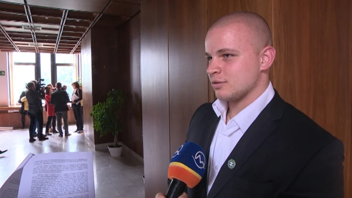 Poslanec ĽS NS Milan Mazurek.