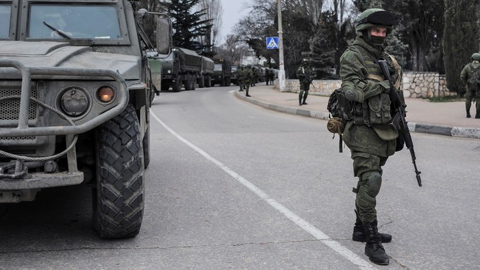 Ruskí vojaci bez označenia