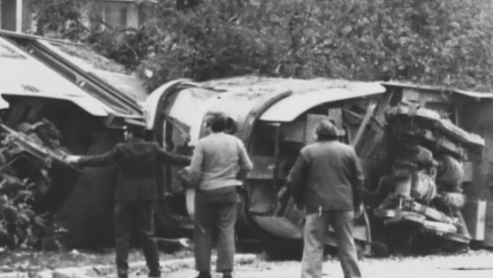 Havária električky 30. októbra 1978 v Košiciach.