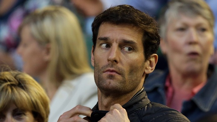 Mark Webber na archívnej snímke.
