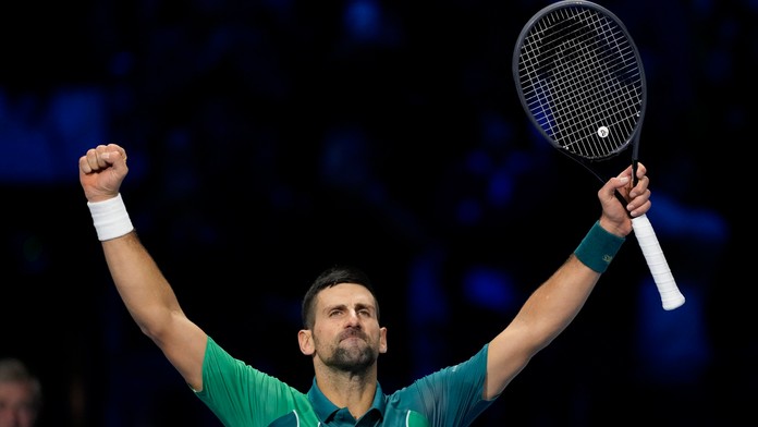 Srbský tenista Novak Djokovič.