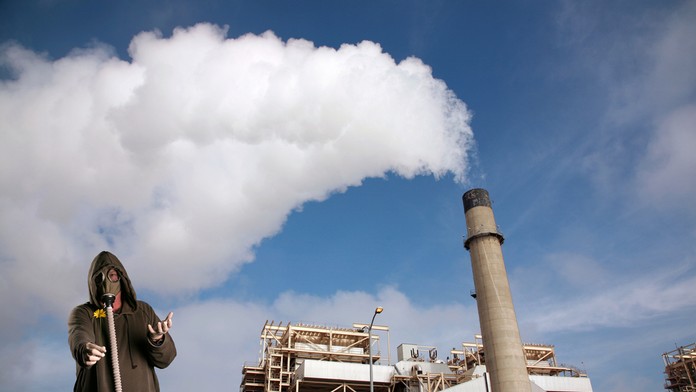 Sklenikove plyny, elektráreň