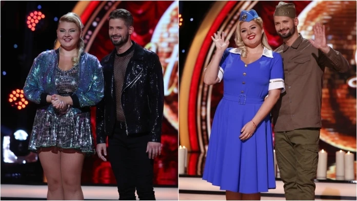 Evelyn vo štvrtom tanečnom kole