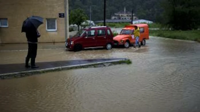 Silná búrka na Balkáne