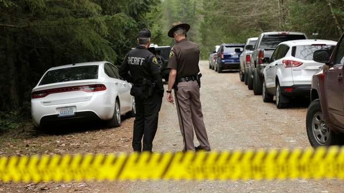 Polícia na mieste tragédie 