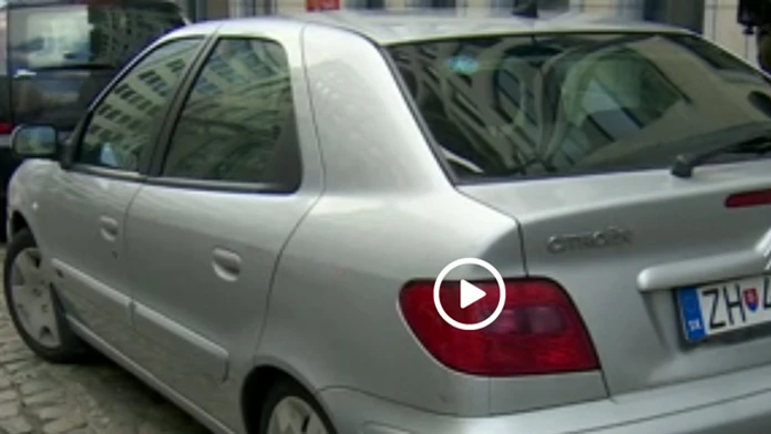 Auto Slováka, ktorého zadržali v Bruseli.