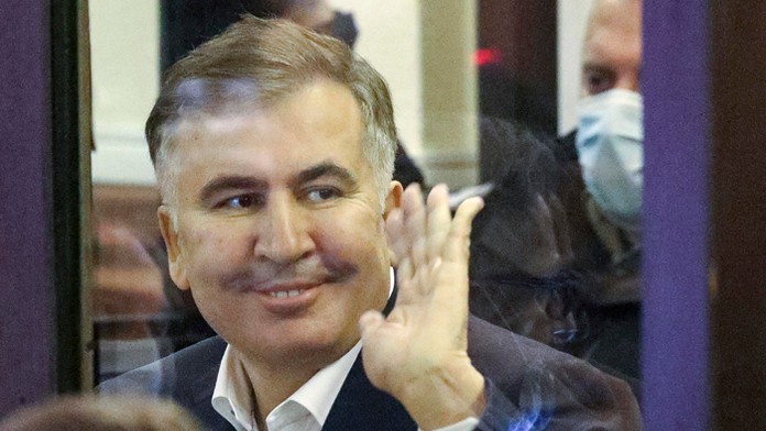 Gruzínsky exprezident Michail Saakašvili.