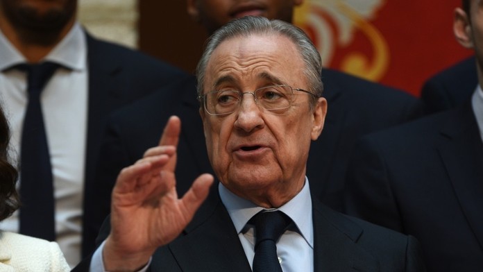 Prezident Realu Madrid Florentino Perez.