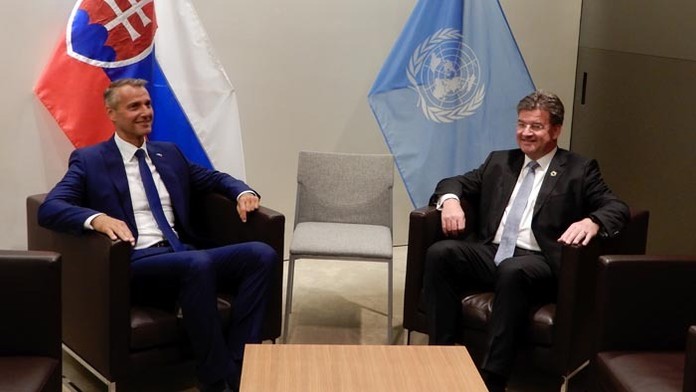 Richard Raši a Miroslav Lajčák.