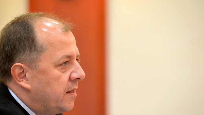 Na snímke primátor Trenčína Richard Rybníček 