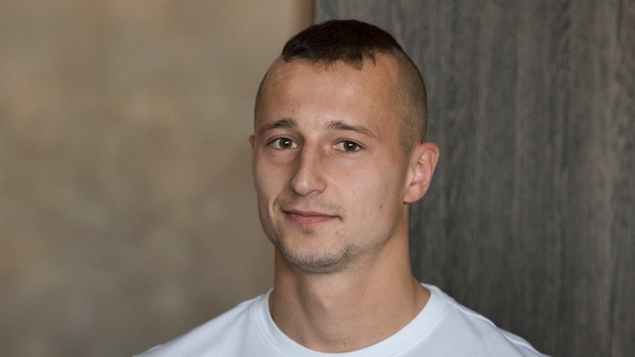 Adam Zreľák na zraze slovenskej futbalovej reprezentácie.