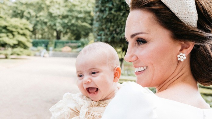 Malý princ Louis sa podal na mamu