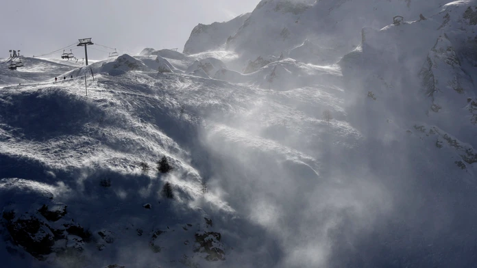 Lyžiarske stredisko Tignes.