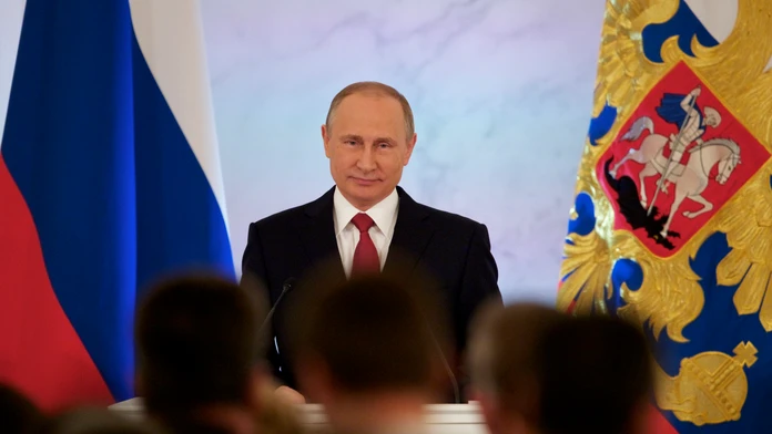 Ruský prezident Vladimir Putin vystúpil s výročným prejavom o stave krajiny.