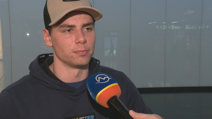 Šimon Nemec po návrate z preddraftového testovania.