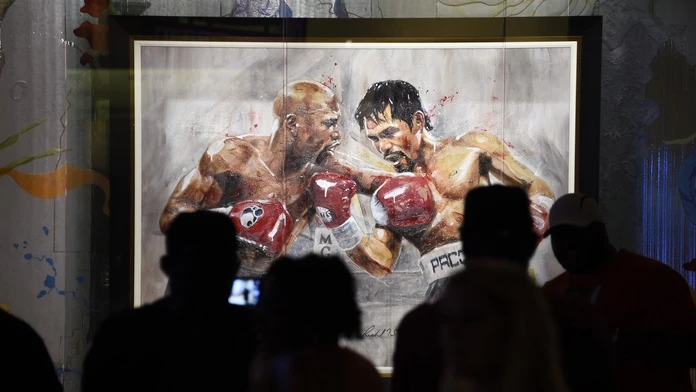 Mayweather vs Pacquaio.