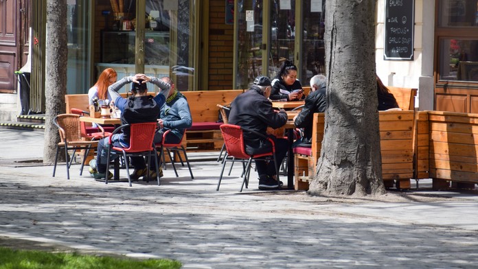 Otvorená terasa.