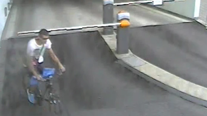 Krádež bicykla.