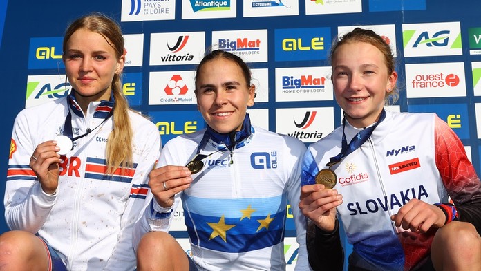 Chladoňová s bronzovou medailou