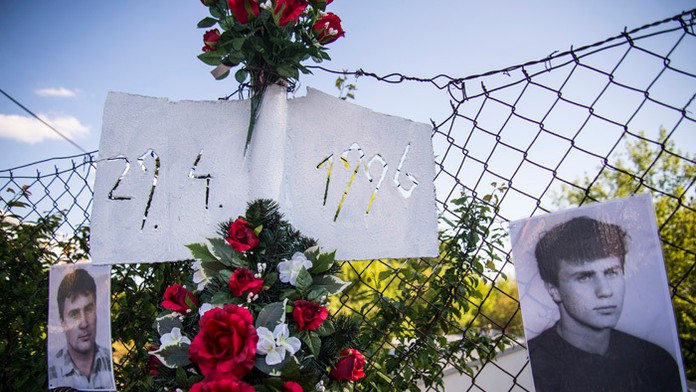 Pamätný kríž Róberta Remiáša.