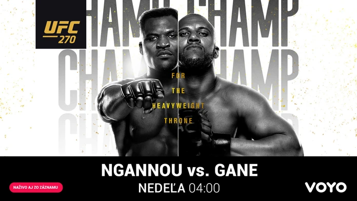 UFC 270: Ngannou vs Gane