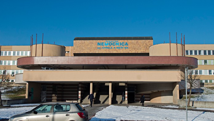 Univerzitná nemocnica Bratislava na Antolskej ulici.