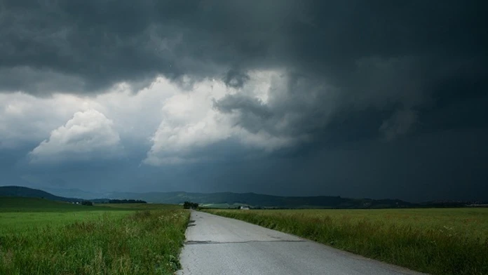 Búrka v Sabinove