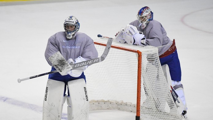 Matúš Sukeľ počas tréningu pred MS.