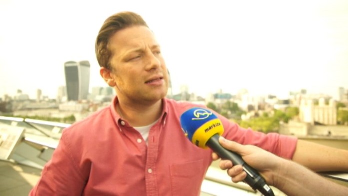 Jamie Oliver poskytol rozhovor TV Markíza