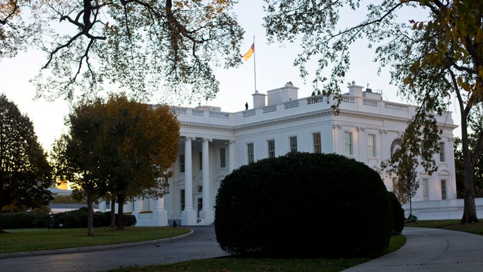 Biely dom - sídlo amerického prezidenta.