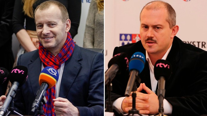 Boris Kollár a Marian Kotleba (koláž)