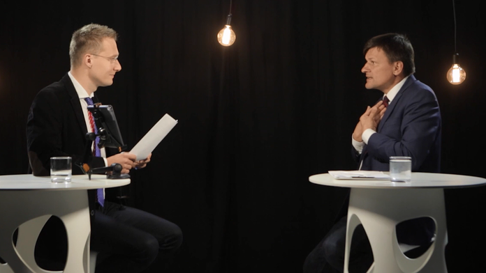 Michal Kovačič a Alojz Hlina