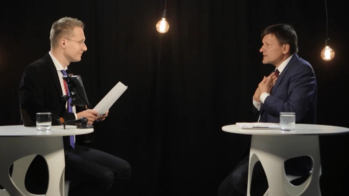 Michal Kovačič a Alojz Hlina
