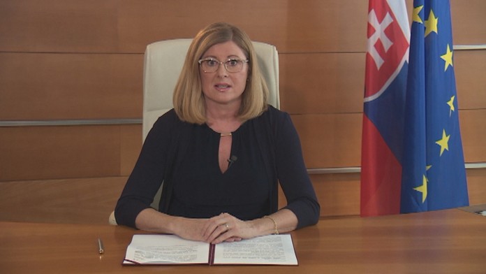 Ministerka pôdohospodárstva Gabriela Matečná.