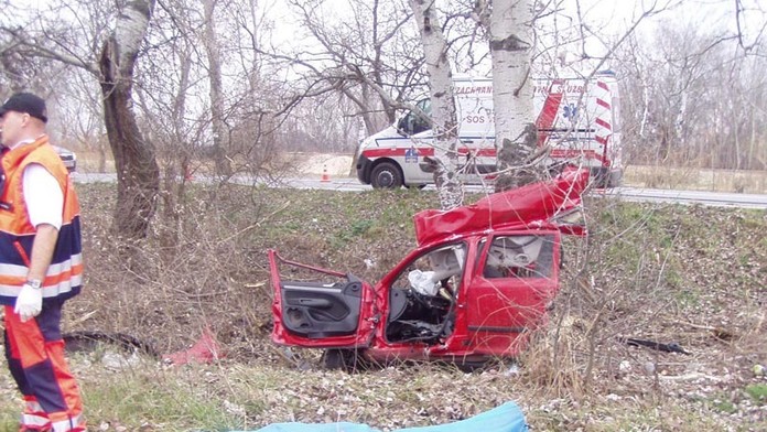 Nehoda pri obci Bodza