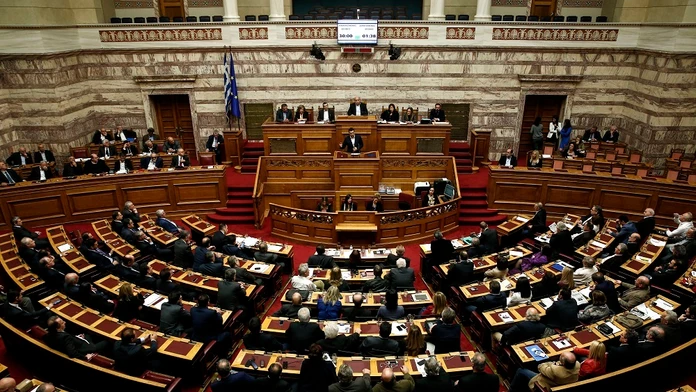 Grécky parlament - ilustračná snímka.