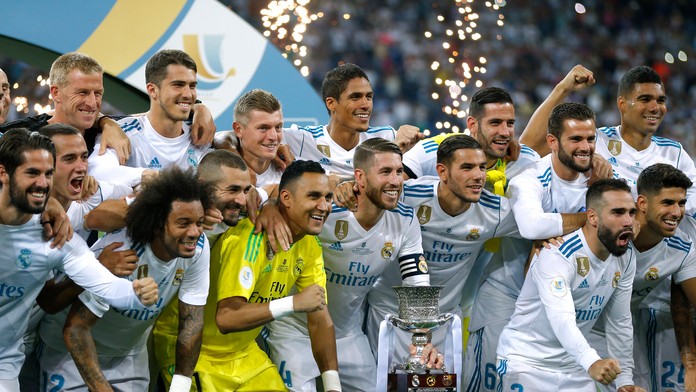 Futbalisti Realu Madrid sa stali desiatykrát víťazmi španielskeho Superpohára.