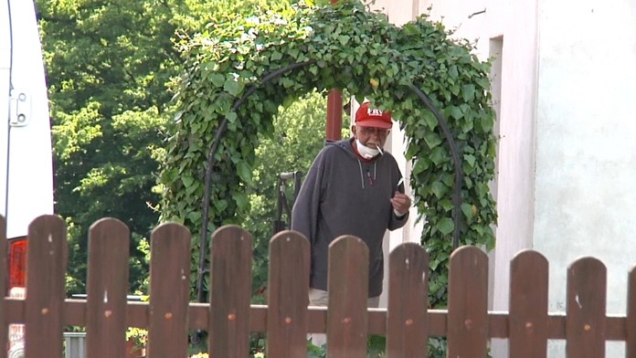 Rober Fico a Vladimír Mečiar na snímke z 2. februára 2010 po rokovaní Koaličnej rady.