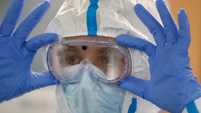 Protesty v Bielorusku.