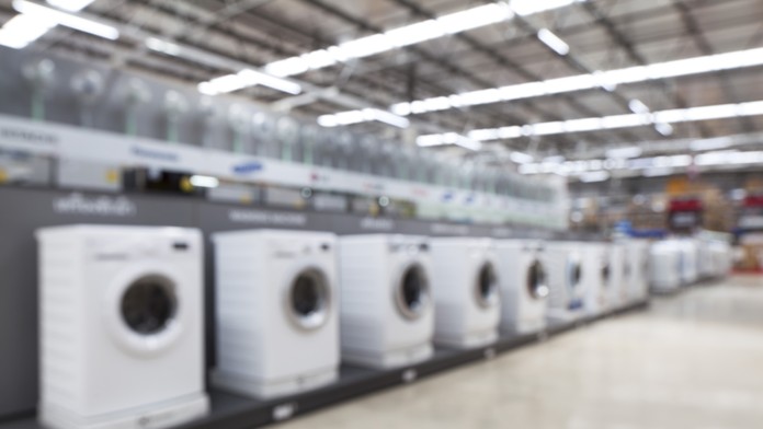 Obchod so spotrebičmi - ilustračné foto