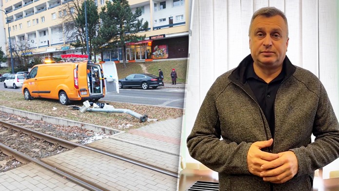 Andrej Danko zdemoloval semafor