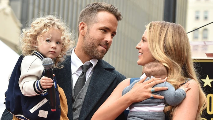 Blake Lively a Ryan Reynolds s deťmi